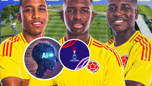 ¿Se dará? Esta es la chance que tiene Colombia de ganar el Mundial Sub-20 de Chile Foto: FIFA, FCF y Pexels