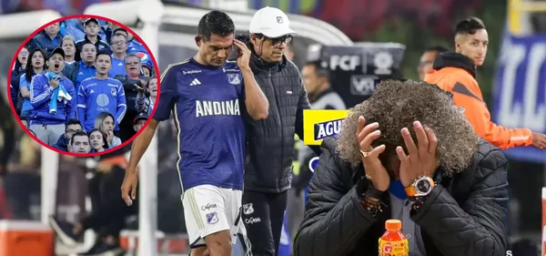 Se derrumba Millonarios, se conoció el tiempo de ausencia de Mackalister Silva