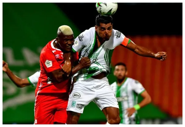 Se desarrolló el cotejo entre Atlético Nacional y América de Cali y así fue la reacción de Juan Cruz Real al terminar el partido con el golazo de los verdolagas.