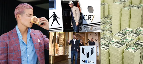 Se destapó la fortuna que podría tener James Rodríguez por los millonarios negocios que tiene