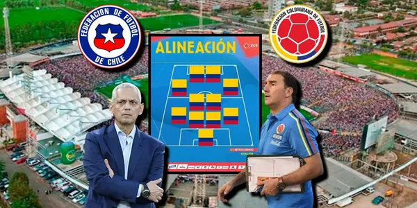 Se filtró cómo podría arrancar la Selección Colombia contra la Selección Chile, con novedades que ni en la época de Reinaldo Rueda se vieron.