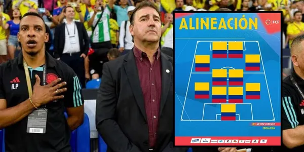 Se filtró cómo podría iniciar la Selección Colombia contra la Selección Venezuela.
