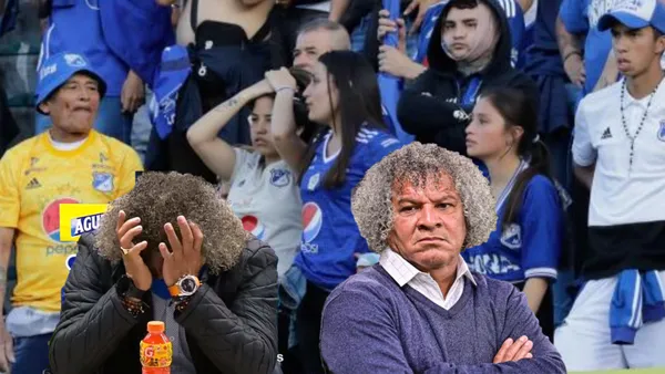 Se hartaron los hinchas de Millonarios, lo que hicieron contra DT Alberto Gamero