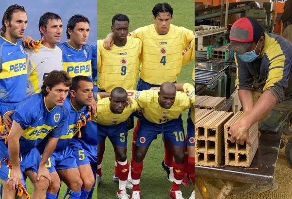 Se recuerda a Arley Dinas quien era una joya del balompié, pero la vida le dio un cambio de la noche a la mañana en lo que fue el final de su carrera, ahora vende ladrillos.