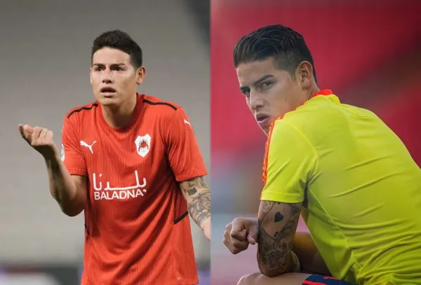 Se reveló cuál sería la situación real de James Rodríguez en Qatar.