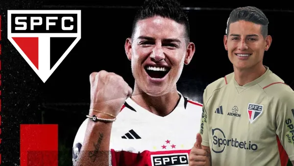 Se reveló jugador que renunció y le cedió puesto a James en Sao Paulo de Brasil