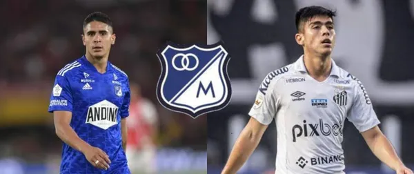 Se reveló lo que pasa con Daniel Ruiz quien era la gran estrella de Millonarios y se fue a Santos de Brasil