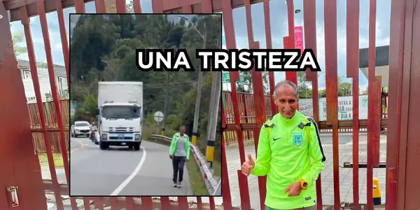 Se reveló un triste video donde Vitri demostraba una vez más lo que era ser un hincha incondicional de Atlético Nacional.
