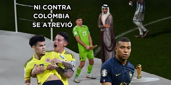 Se reveló un video inédito del Dibu Martínez contra Kylian Mbappé.