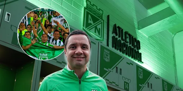 Sebastián Arango Botero el nuevo Presidente de Nacional, el camerino de Nacional y los hinchas del Verde