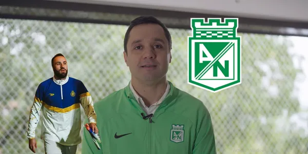 Sebastián Arango hablando. Foto de Arango captura de Telemedellín en YouTube, Ospina de Antena 2.