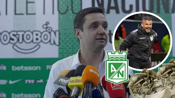 Sebastián Arango y Javier Gandolfi Foto: Captura de YouTube Atlético Nacional e IDV