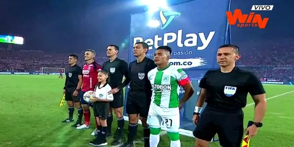 Sebastián Gómez en Atlético Nacional tuvo un gesto con Daniel Torres del Deportivo Independiente Medellín.