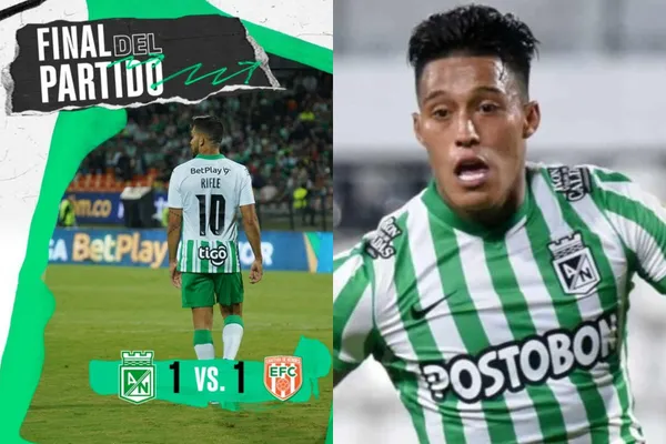 Sebastián Gómez habló tras el reciente empate de Atlético Nacional contra Envigado FC.