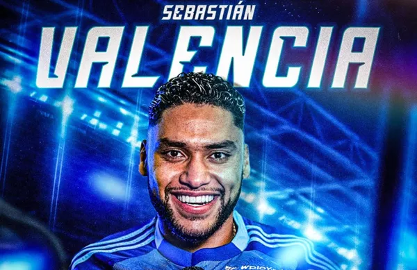 Sebastián Valencia, nuevo jugador de Millonarios FC - X @millosfcoficial