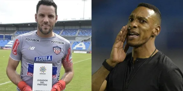 Sebastián Viera tuvo un gran rendimiento en la definición de penales entre Junior y Unión La Calera por la Copa Sudamericana y mira qué habría decidido Luis Amaranto Perea.