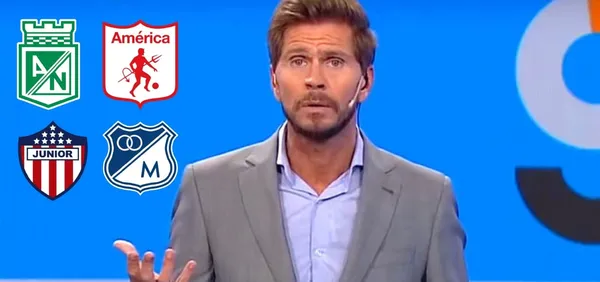 Sebastián Vignolo, reconocido periodista de Fox Sports, reconoció al equipo más grande de Colombia