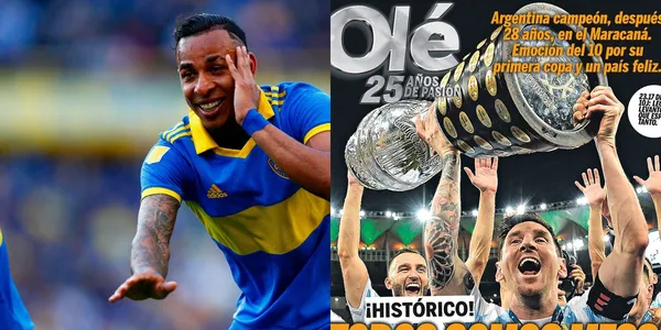 Sebastián Villa da buenas noticias desde Argentina con el Boca Juniors.