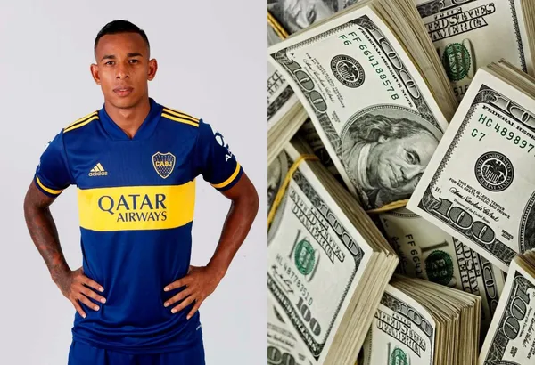 Sebastián Villa presume un lujo de alto valor en el Boca Juniors de Argentina.