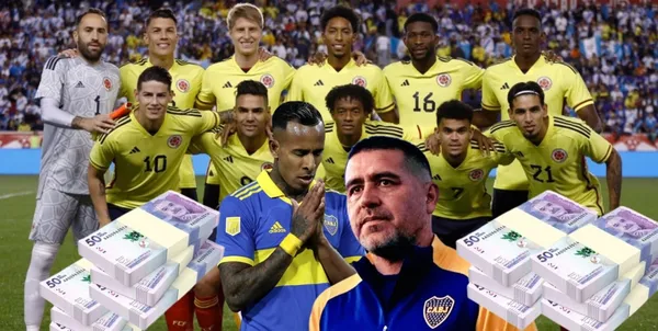 Sebastián Villa sigue en aprietos en Boca Juniors y el equipo argentino tiene en la mira a un jugador colombiano de $13 mil millones de pesos colombianos.