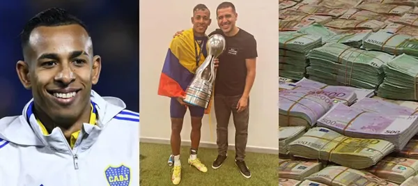 Sebastián Villa tras su arribo a Boca Juniors se ha convertido en un referent