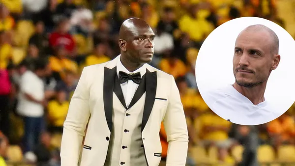 Segundo Castillo y David González Foto: Conmebol Libertadores y MFC