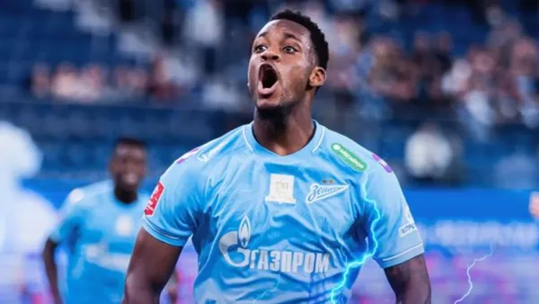 Segundo gol de Jhon Durán en el fútbol de Rusia - X @fczenit_en