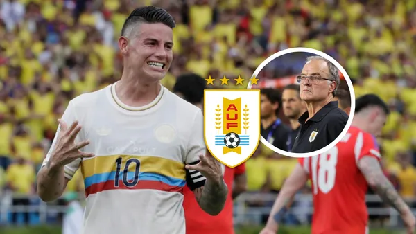 Selección Colombia vs Uruguay Foto: Escudoteca y El Tiempo