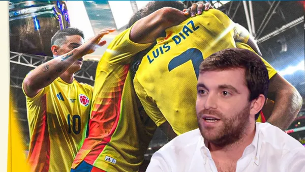 Selección Colombia y Fabrizio Romano (Foto tomada de: Fabrizio Romano/Internet)