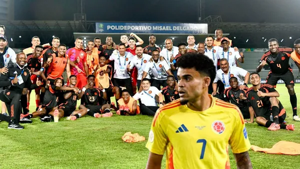 Selección Colombia y Luis Díaz Foto: FCF Oficial