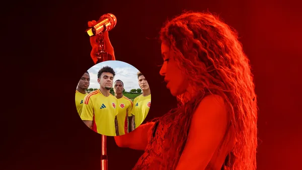 Selección Colombia y Shakira Fotos: FCF y Shakira