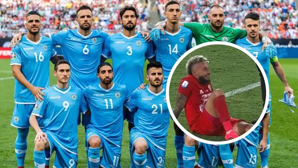 Selección de San Marino Foto: Marca y Captura de Win Sports