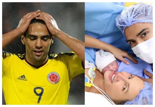 ¿Será que se rompe? La peculiar maldición que tiene Radamel Falcao cada vez que es papá