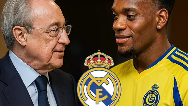 ¿Será Real Madrid quien se quede con Jhon Durán? Esto es lo que se sabe Foto: Escudoteca y Chat GPT