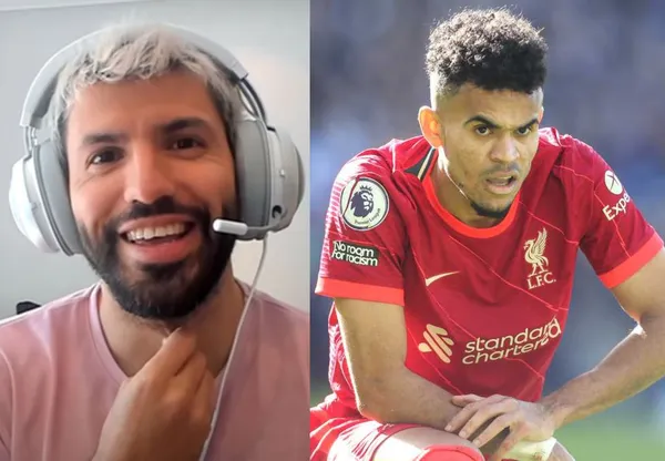 Sergio Agüero no dejo pasar el buen nivel del futbolista colombiano y opinó sobre su presente en la liga de Inglaterra, previo al choque entre Manchester City y Liverpool.