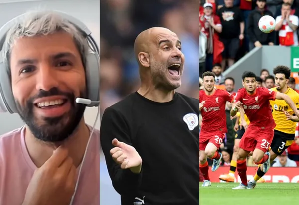 Sergio Agüero es una de las figuras que se ha manifestado en las redes sociales al ver al Manchester City ganarle la Premier League al Liverpool.