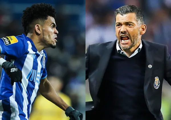 Sérgio Conceição estaba al borde de un infarto al ver como el FC Porto perdía y Luis Díaz le salvó la jornada con un magistral gol.