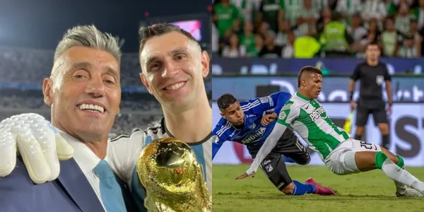 Sergio Goycochea reaccionó al empate entre Atlético Nacional y Millonarios FC.