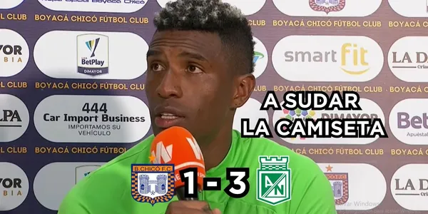 Sergio Mosquera habló tras la victoria de Atlético Nacional.