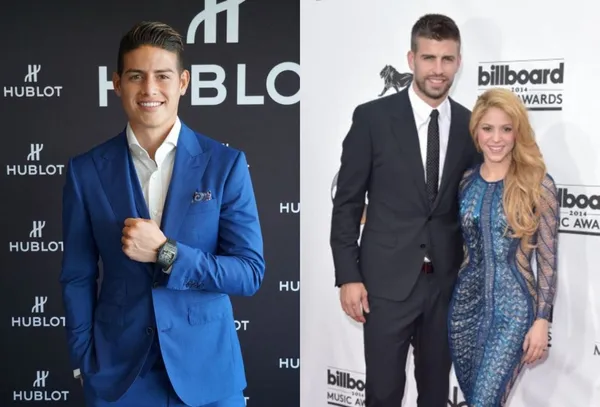 Shakira está en medio de debates legales por la separación de bienes con Gerard Piqué, algo a lo que no llegó James Rodríguez cuando se separó de Daniela Ospina.