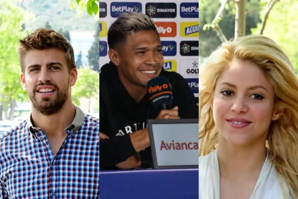 Shakira le ha echado leña al fuego con el tema de su anterior relación con Piqué, muchos futboleros recordaron el gesto que llegó a tener Teófilo Gutiérrez con ambos.