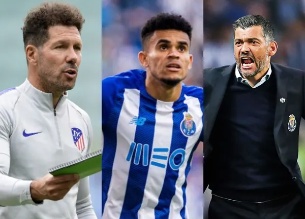 Simeone aprovecharía su pasado con Conceição para buscar influir en el posible fichaje de Luis Díaz en enero de 2022 y hay una razón.