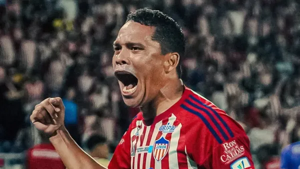 Sorpresa en el fútbol colombiano: Bacca podría dejar Junior para jugar en Paraguay. Foto: Instagram