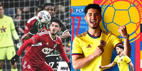 Steven Alzate se reportó con una gran jugada en Bélgica.