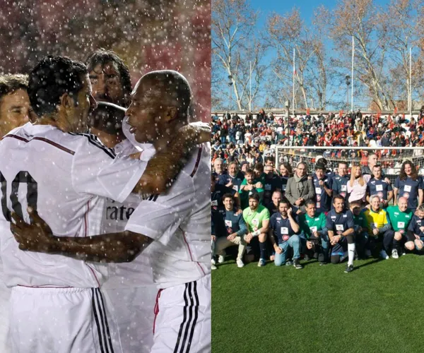 Su pasado con el equipo merengue fue un fracaso, ahora vive de sus recuerdos en un césped que nunca piso.