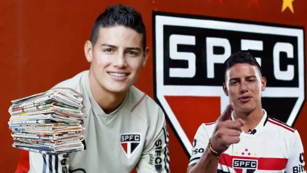 Suertudo James Rodríguez, lo que dicen del posible nuevo entrenador de Sao Paulo