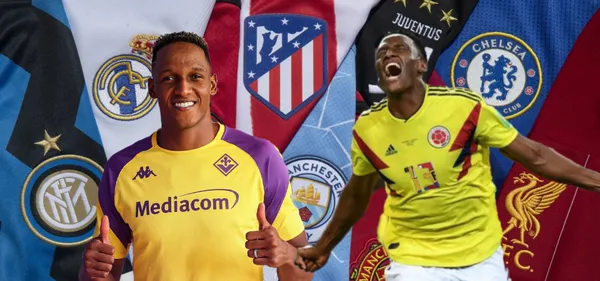 Suertudo Yerry Mina y se reveló el equipo que lo sacaría de Fiorentina de Italia