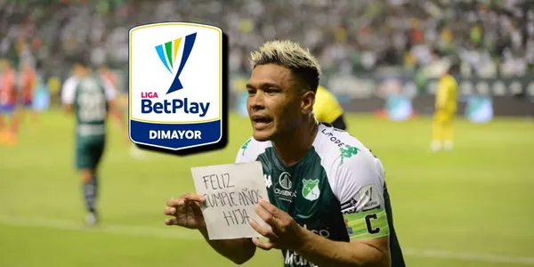 Teofilo Gutiérrez destacado en el Deportivo Cali y la DIMAYOR tuvo un gesto con él.