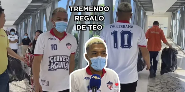 Teófilo Gutiérrez dio un tremendo regalo en Barranquilla.