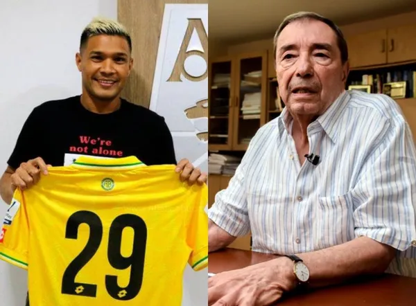 Teófilo Gutiérrez es nuevo jugador de Atlético Bucaramanga tras su paso por el Deportivo Cali